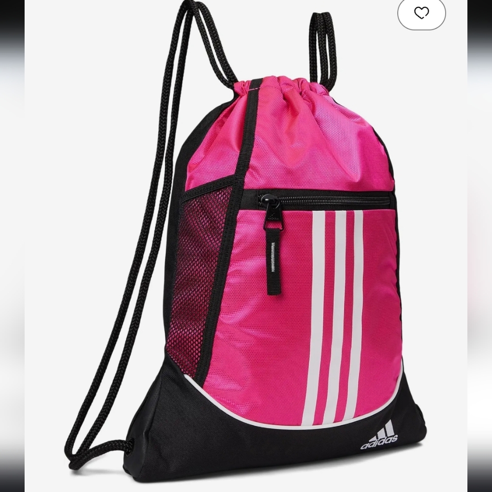 Adidas Pink and Black Women's Backpack